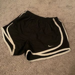 Black and White Nike XS Athletic Shorts